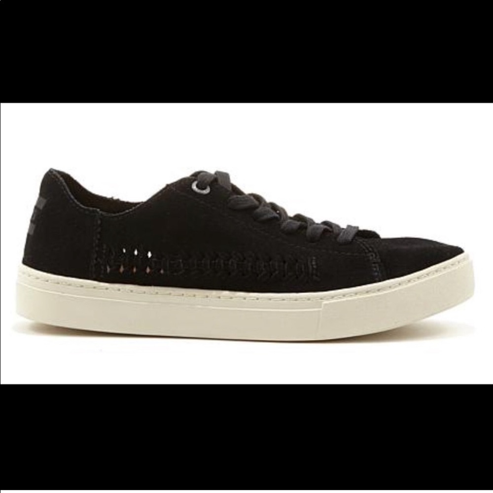 TOMS | deconstructed Lennox suede leather sneaker